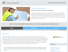 Tablet Screenshot of homequotesus.com